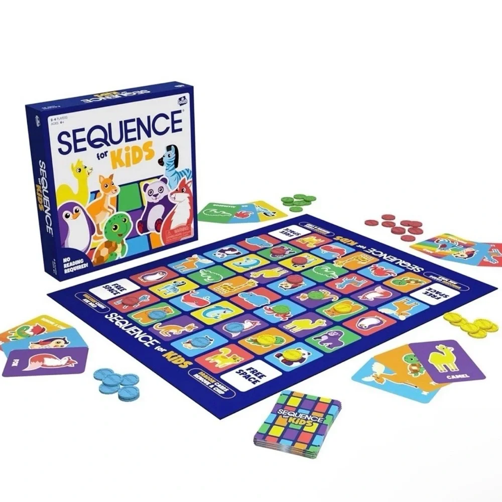 SEQUENCE for Kids No Reading Required Strategy Game New in Box
